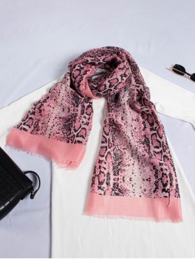 Fashion Snake Skin Print Fashion Scarf